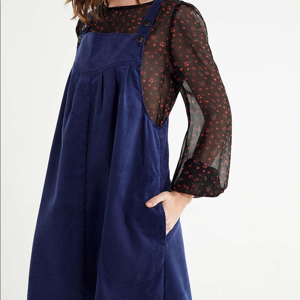 Urban Renewal Remannt Cord Apron Dress